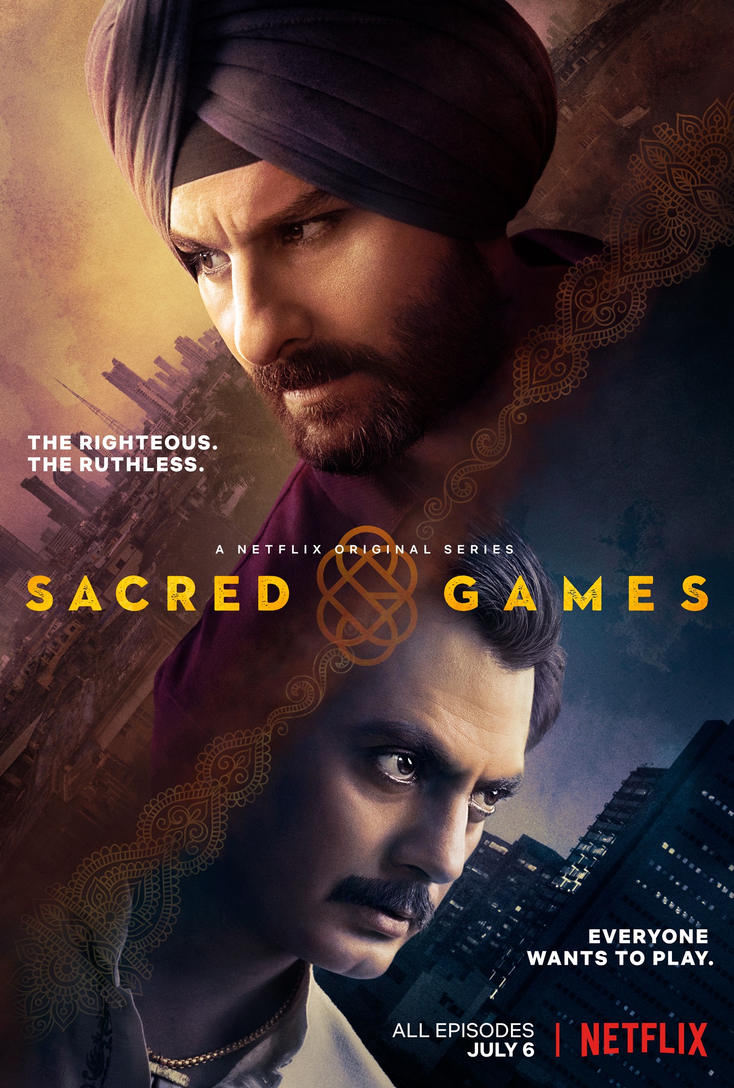 Sacred games 2 on sale release time netflix