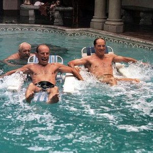 COCOON, back to front: Wilford Brimley, Hume Cronyn, Don Ameche, 1985. ©20th Century-Fox Film Corporation, TM & Copyright