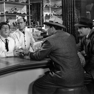 WHO DONE IT?, Lou Costello, Bud Abbott, Patric Knowles, 1942
