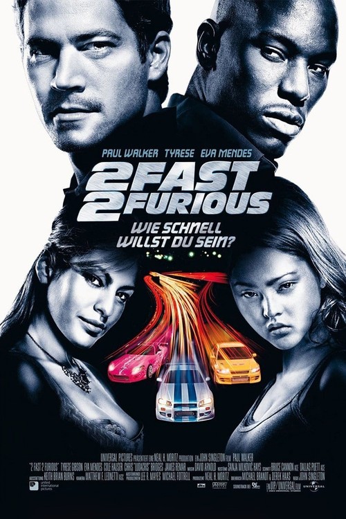 2 Fast 2 Furious poster