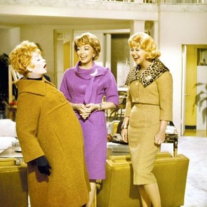 CRITIC'S CHOICE, from left: Lucille Ball, Marie Windsor, Joan Shawlee, 1963