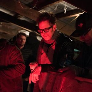 BRIGHTBURN, CENTER: PRODUCER JAMES GUNN, ON-SET, 2019. PH: BORIS MARTIN/© SCREEN GEMS