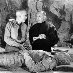 THE MUMMY'S HAND, Tom Tyler (mummy), Charles Trowbridge, George Zucco, 1940