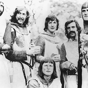 MONTY PYTHON AND THE HOLY GRAIL, Graham Chapman, Eric Idle, Terry Gilliam, Michael Palin, Terry Jones, John Cleese, 1975. (c)Python Pictures.