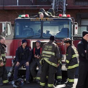 Chicago Fire, Charlie Barnett (L), Taylor Kinney (R), 'I Am The Apocalypse', Season 3, Ep. #19, 04/07/2015, ©NBC