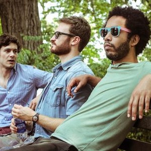GROWING UP AND OTHER LIES, from left: Adam Brody, Josh Lawson, Wyatt Cenac, 2014. ©eOne Entertainment