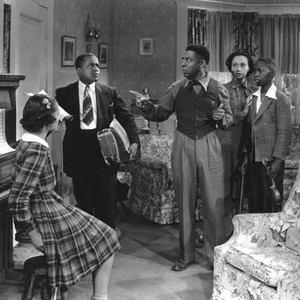 BROKEN STRINGS, Sybil Lewis, Clarence Muse, Tommie Moore, William Washington, 1940