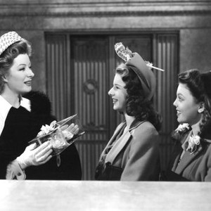 THE YOUNGEST PROFESSION, Greer Garson, Virginia Weidler, Jean Porter, 1943