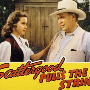 SCATTERGOOD PULLS THE STRINGS, from left, Susan Peters, Guy Kibbee, (as Scattergood Baines), 1941