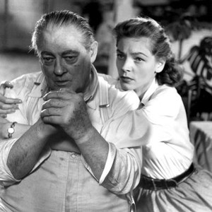 KEY LARGO, Lionel Barrymore, Lauren Bacall, 1948
