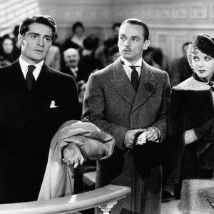 ONE RAINY AFTERNOON, Francis Lederer, Erik Rhodes, Ida Lupino, 1936