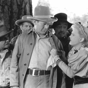QUEEN OF THE YUKON, George Cleveland, Charles Bickford, Guy Usher, June Carlson, 1940