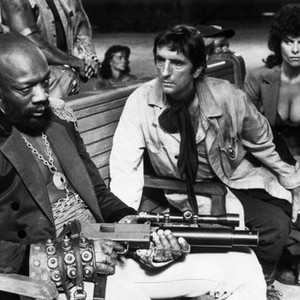ESCAPE FROM NEW YORK, Isaac Hayes, Harry Dean Stanton, Adrienne Barbeau, 1981, (c) Avco Embassy