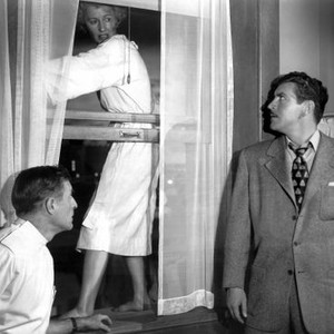THE LADY GAMBLES, Barbara Stanwyck, John Hoyt (right), 1949