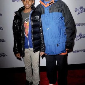 Jackson Lee, Spike Lee at arrivals for JUSTIN BIEBER: NEVER SAY NEVER Premiere, The Ziegfeld Theatre, New York, NY February 2, 2011. Photo By: Kristin Callahan/Everett Collection