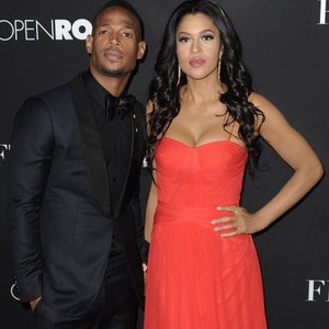 Marlon Wayans, Kali Hawk at arrivals for FIFTY SHADES OF BLACK Premiere, Regal Cinemas L.A. LIVE, Los Angeles, CA January 26, 2016. Photo By: Dee Cercone/Everett Collection