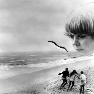 LAST SUMMER, Bruce Davison, Barbara Hershey, Richard Thomas, Catherine Burns, 1969, beach