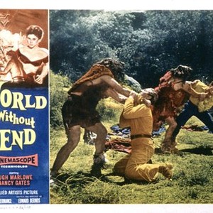 WORLD WITHOUT END, Rod Taylor, 1956