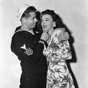 DESTROYER, Glenn Ford, Marguerite Chapman, 1943