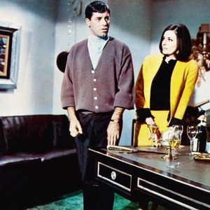 THE PATSY, from left: Jerry Lewis, Ina Balin, 1964