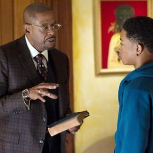 BLACK NATIVITY, from left: Forest Whitaker, Jacob Latimore, 2013. ph: Phil Bray/TM and ©copyright Fox Searchlight Pictures. All rights reserved.