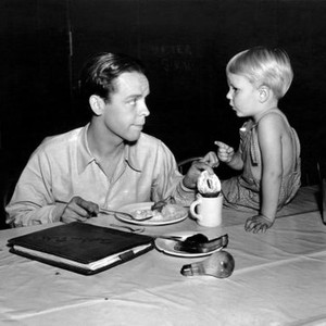 BLONDIE, from left: Arthur Lake, Larry Simms, eating between scenes, 1938