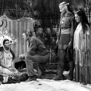 BROKEN ARROW, Debra Paget, James Stewart, Jeff Chandler, Argentina Brunetti, 1950