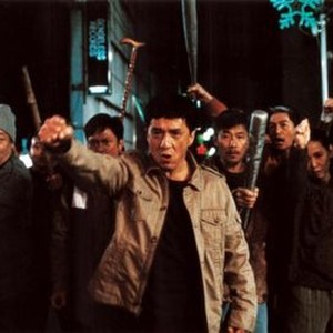 SHINJUKU INCIDENT, (aka SAN SUK SI GIN), LAM Suet (left, gray watchcap), Jackie CHAN (foreground, center, raised fist), 2009. ©Lark Films
