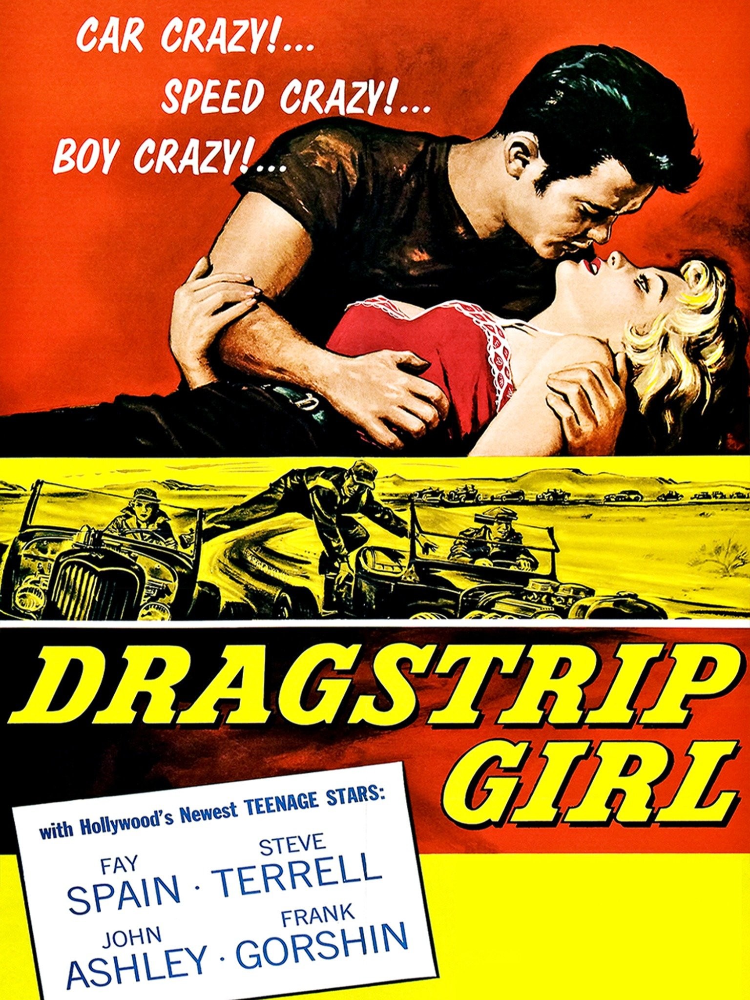 ⭐️DRAGSTRIP GIRLヴィンテージポスター⭐️ ⭐️DRAGSTRIP GIRLヴィンテージポスター⭐️ Dragstrip Girl