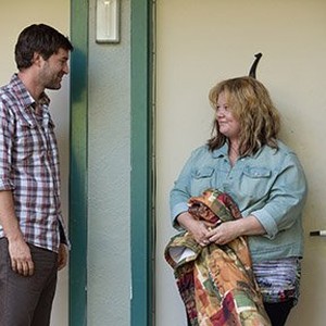 Mark Duplass as Bobby and Melissa McCarthy as Tammy in "Tammy."
