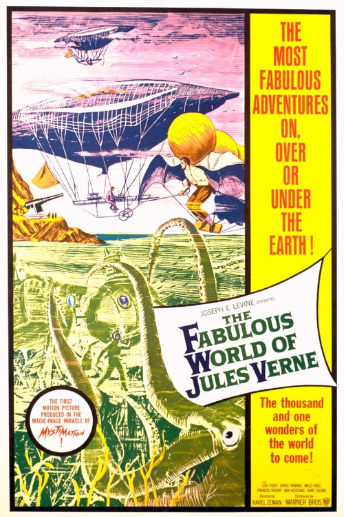 The Fabulous World of Jules Verne poster