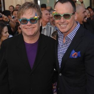 Elton John, David Furnish at arrivals for GNOMEO AND JULIET Premiere, El Capitan Theatre, Los Angeles, CA January 23, 2011. Photo By: Michael Germana/Everett Collection