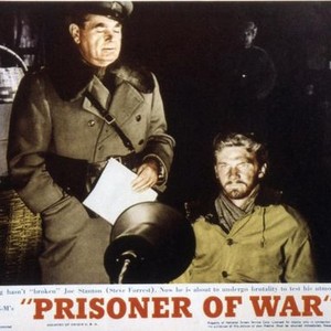PRISONER OF WAR, Oscar Homolka, Steve Forrest, 1954