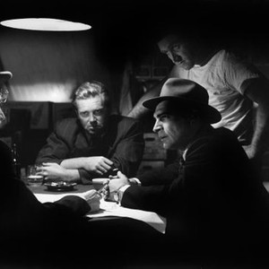 THE ASPHALT JUNGLE, clockwise from left: Sam Jaffe, Sterling Hayden, James Whitmore, Anthony Caruso, 1950