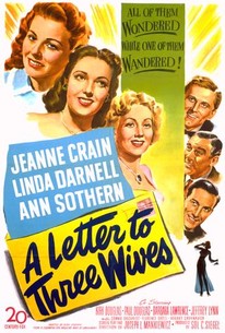 Watch trailer for A Letter to Three Wives