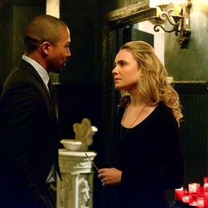 The Originals, Charles Michael Davis (L), Leah Pipes (R), 'A Closer Walk with Thee', Season 1, Ep. #20, 04/29/2014, ©KSITE
