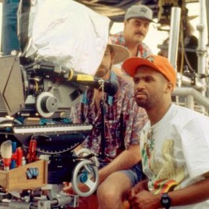 THE GREAT WHITE HYPE, director Reginald Hudlin, on set, 1996. TM and Copyright ©20th Century Fox Film Corp. All rights reserved.