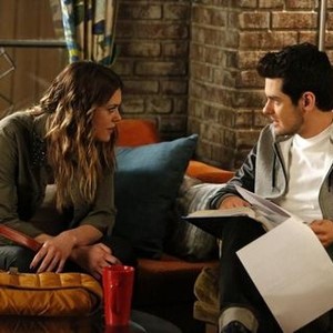 Pretty Little Liars, Lindsey Shaw (L), Brendan Robinson (R), 'Thrown From The Ride', Season 5, Ep. #4, 07/01/2014, ©KSITE