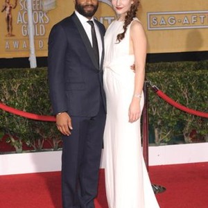 Chiwetel Ejiofor, Sari Mercer at arrivals for The 20th Annual Screen Actors Guild Awards (SAGs) - ARRIVALS 3, The Shrine Auditorium, Los Angeles, CA January 18, 2014. Photo By: Elizabeth Goodenough/Everett Collection