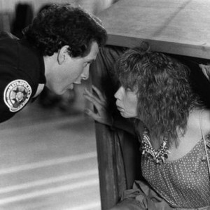 POLICE ACADEMY, Steve Guttenberg, Georgina Spelvin, 1984, (c) Warner Brothers