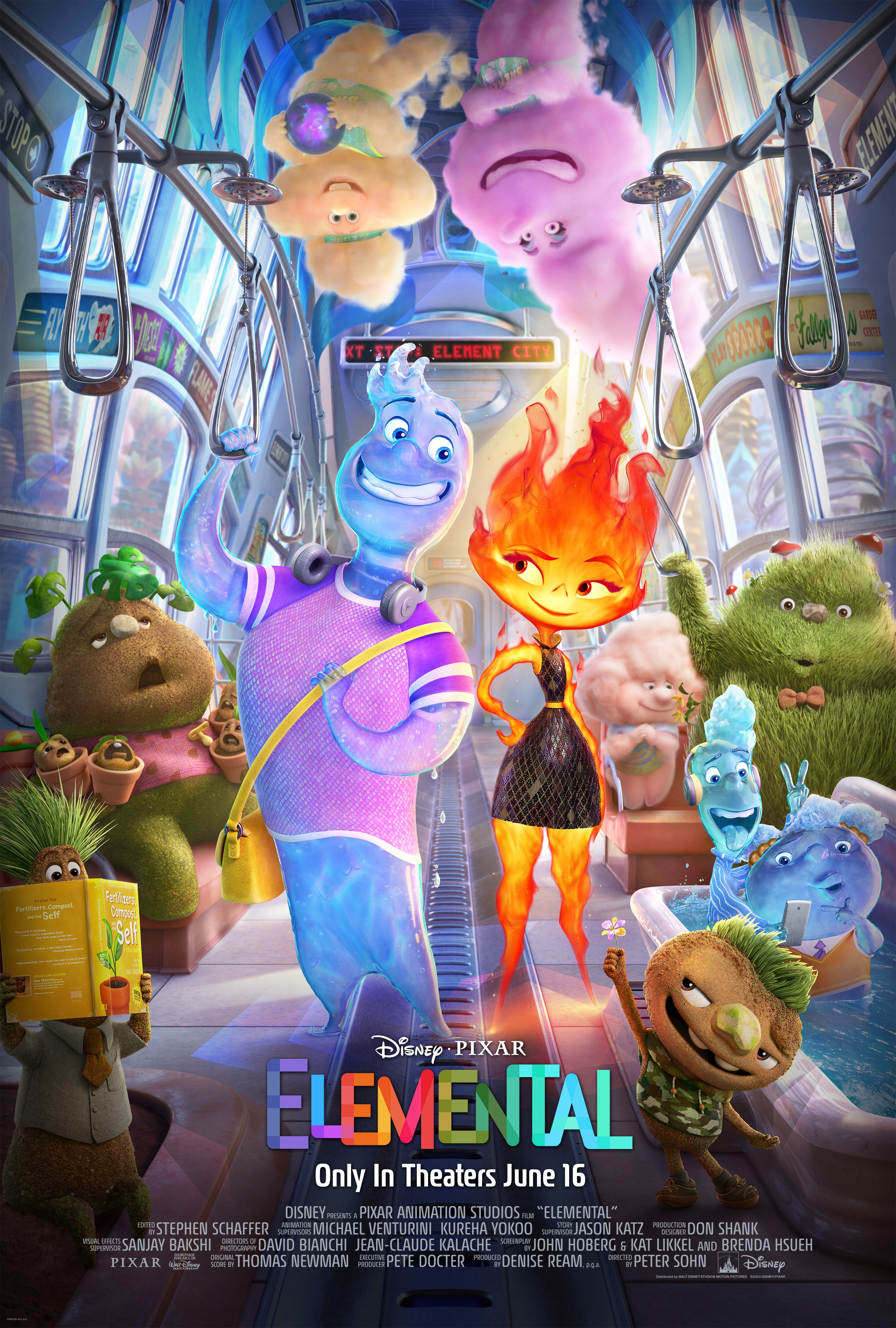 Elemental - Trailer & Disney+