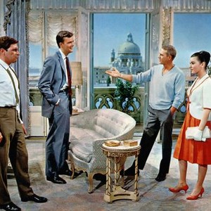 THE HONEYMOON MACHINE, Jack Mullaney, Jim Hutton, Steve McQueen, Brigid Bazlen, 1961
