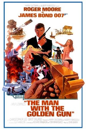 The Man With the Golden Gun poster
