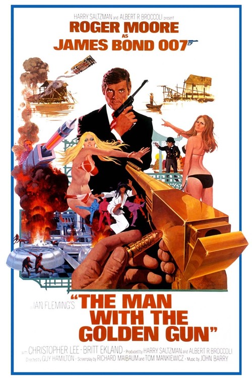 The Man With the Golden Gun poster