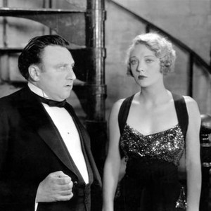 CURTAIN AT EIGHT, from left: Herman Bing, Dorothy Mackaill, 1933