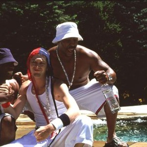 DEATH OF A DYNASTY, Eban Moss-Bacharach (center), Capone (right), 2003, ©TLA