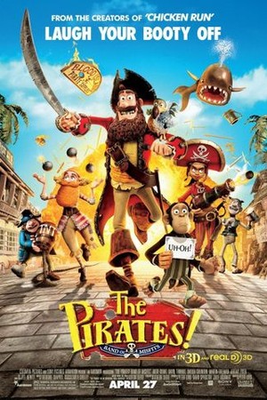 The Pirates! Band of Misfits poster