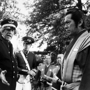 THE BUSHIDO BLADE, Richard Boone, Frank Converse, Toshiro Mifune (right), 1981, (c) Aquarius Releasing