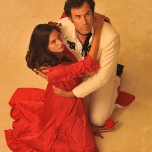 Genesis Rodriguez as Sonia and Will Ferrell as Armando in "Casa de mi Padre."