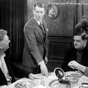 THE BIG POND, Maurice Chevalier (center), Nat Pendleton (back), 1930
